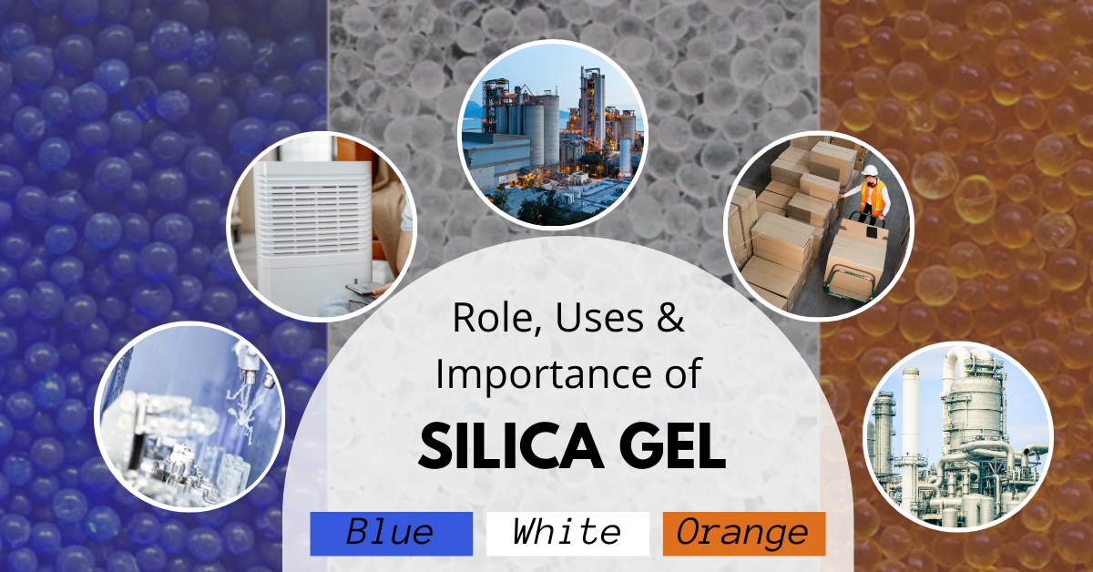 Silica gel uses and applications by Meerab Enterprises Pakistan